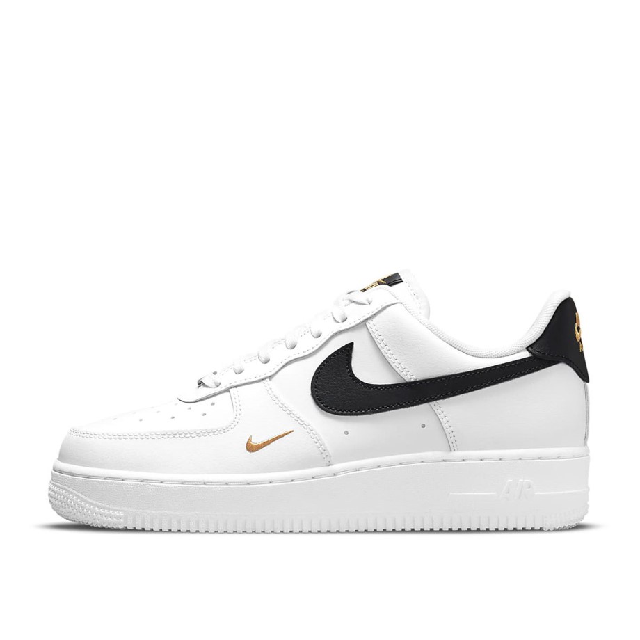 Klekt WMNS Air Force 1 07 Black Mini Swoosh