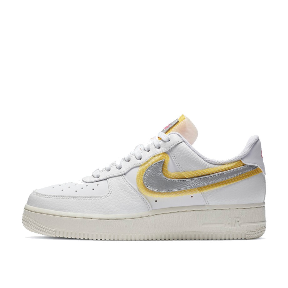 Klekt WMNS Air Force 1 07 LX White Silver Gold