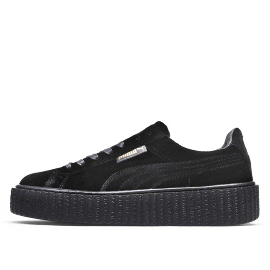 Klekt WMNS Creeper Velvet Rihanna Fenty Black