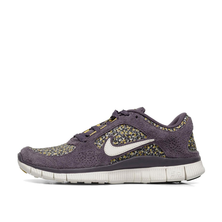 Klekt WMNS x Liberty of London Free Run+ 3 Ext 50 Pepper Print Pack Dark Plum (2012)