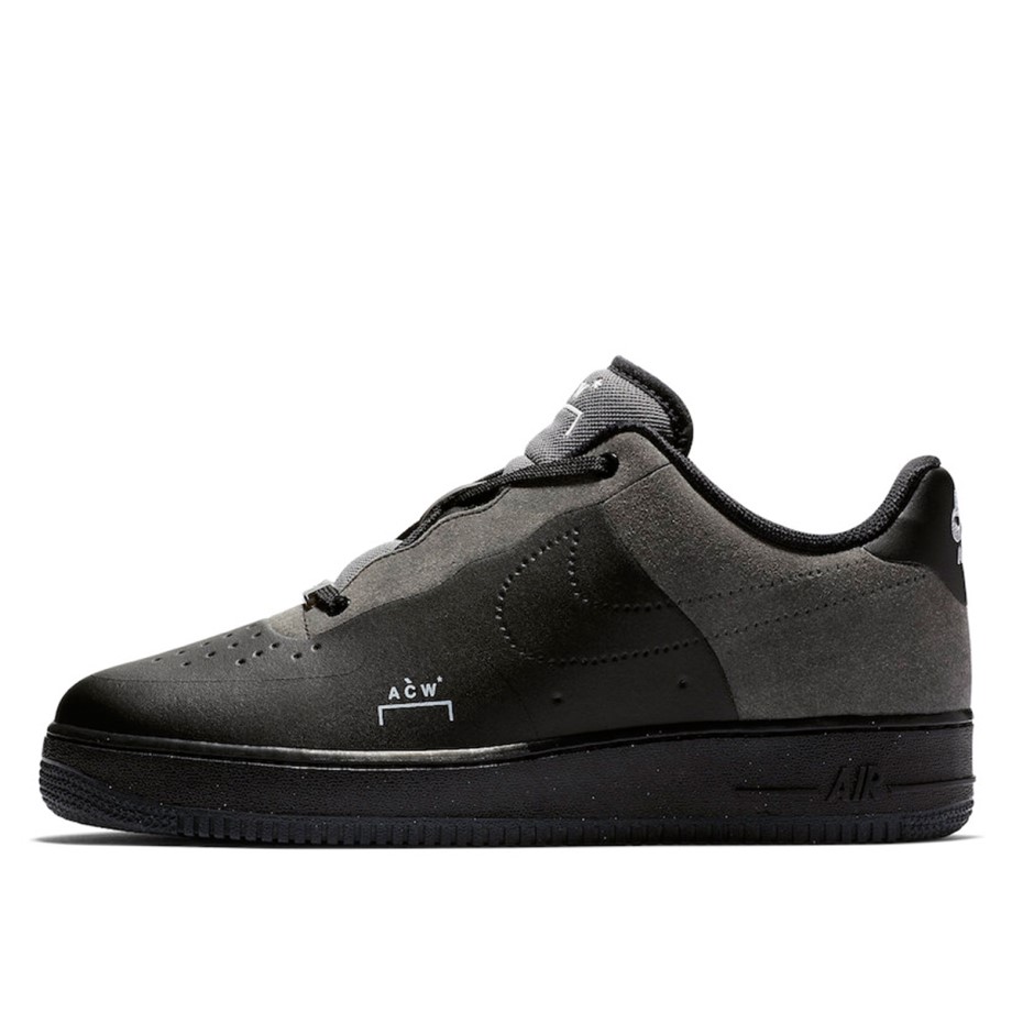 Klekt x A-Cold-Wall Air Force ACW AF 1 Low Black Light Grey