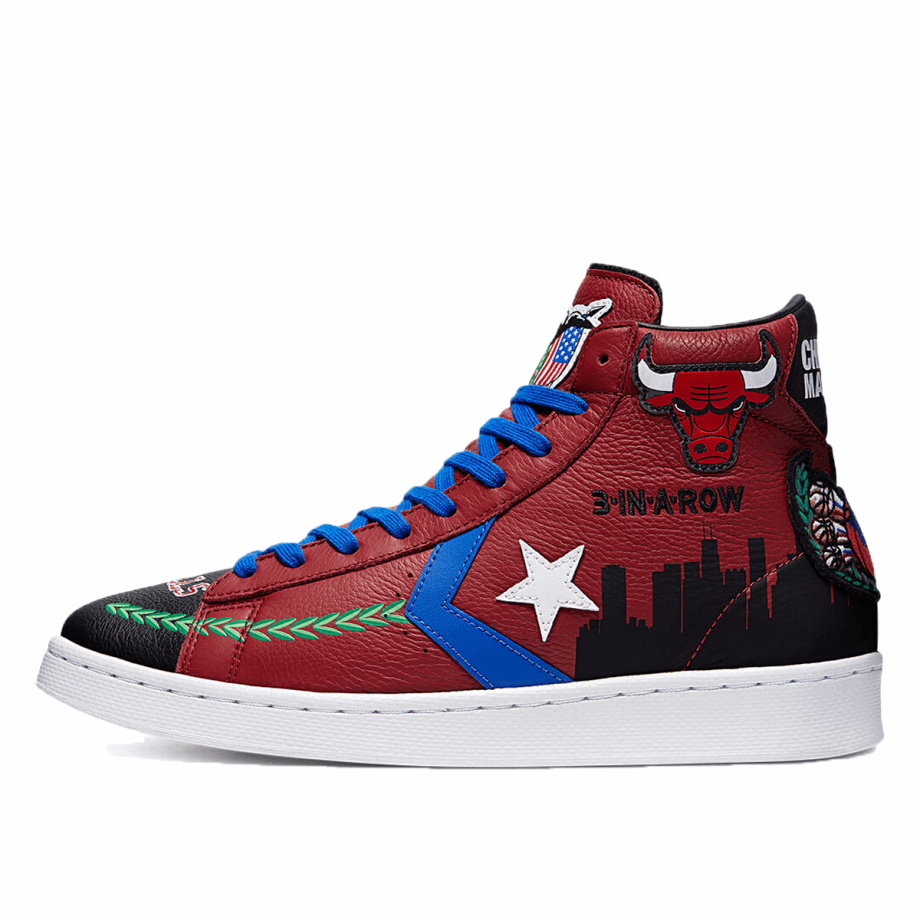 Klekt x Chinatown Market Pro Leather Hi Bulls