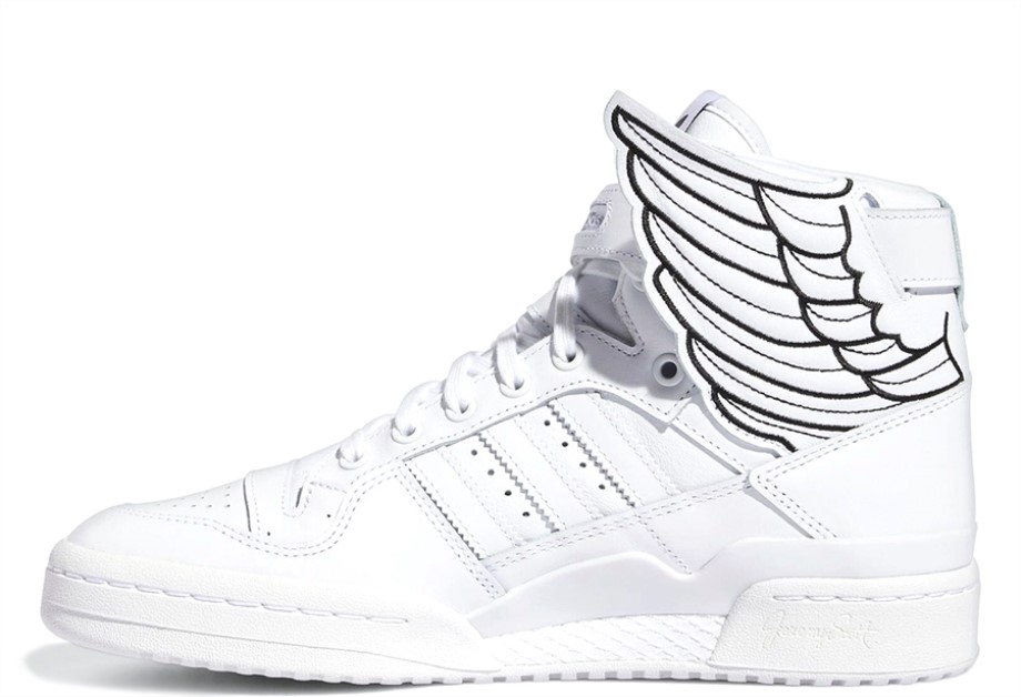 Klekt x Jeremy Scott Forum Hi Wings 40 White