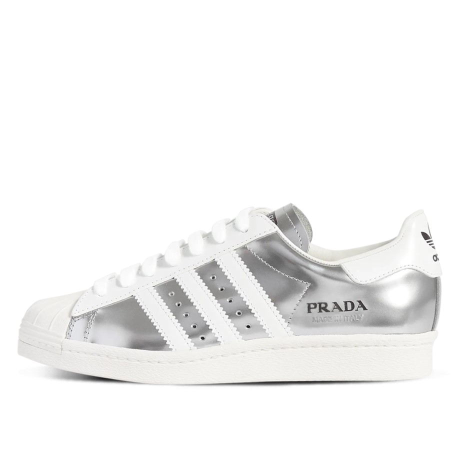 Klekt x Prada Superstar Metallic Silver