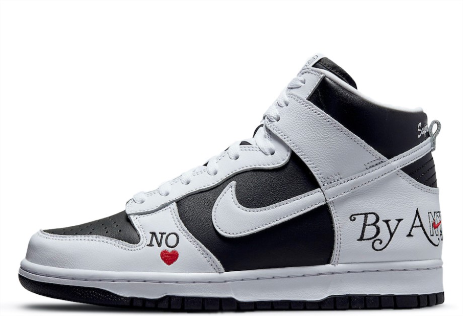 Klekt x Supreme SB Dunk High By Any Means White