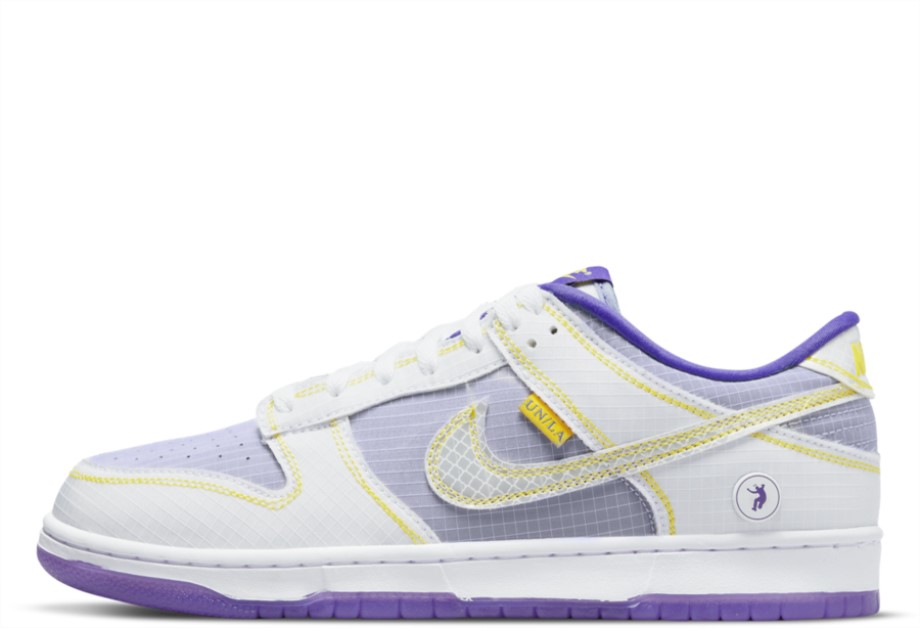 Klekt x Union LA Dunk Low Purple Yellow