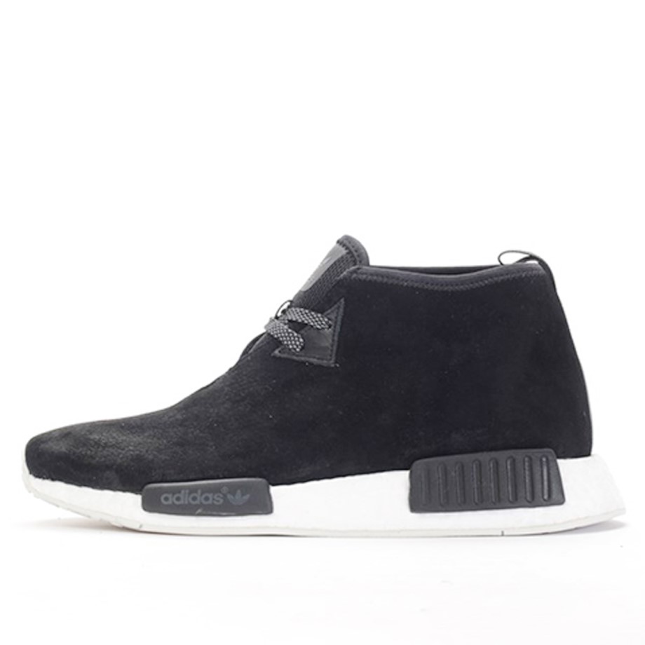 NMD C1 Black Suede Klekt