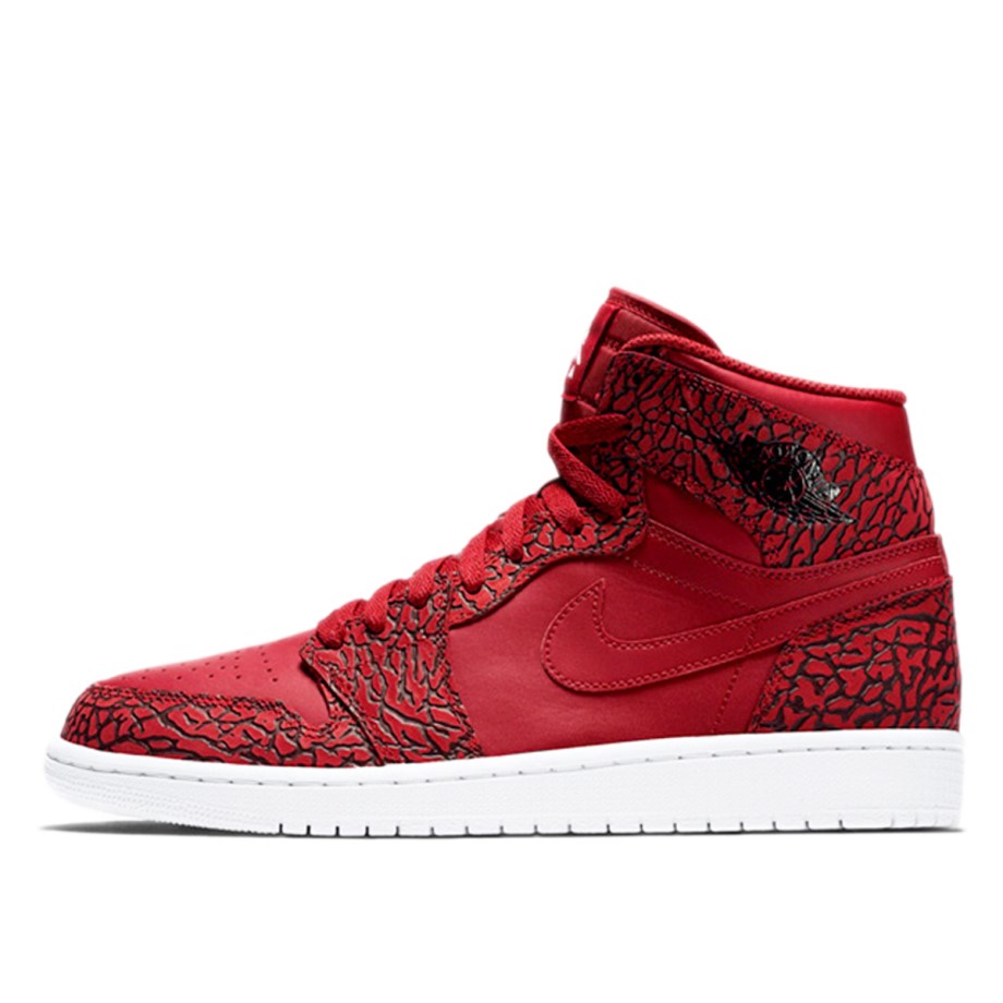 Nike AJ I 1 Retro Red Elephant Print Klekt
