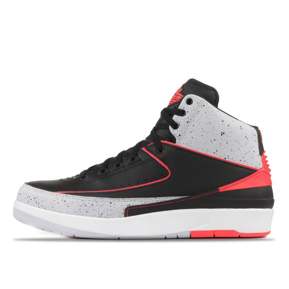 Nike AJ II 2 Retro Infrared Cement Klekt