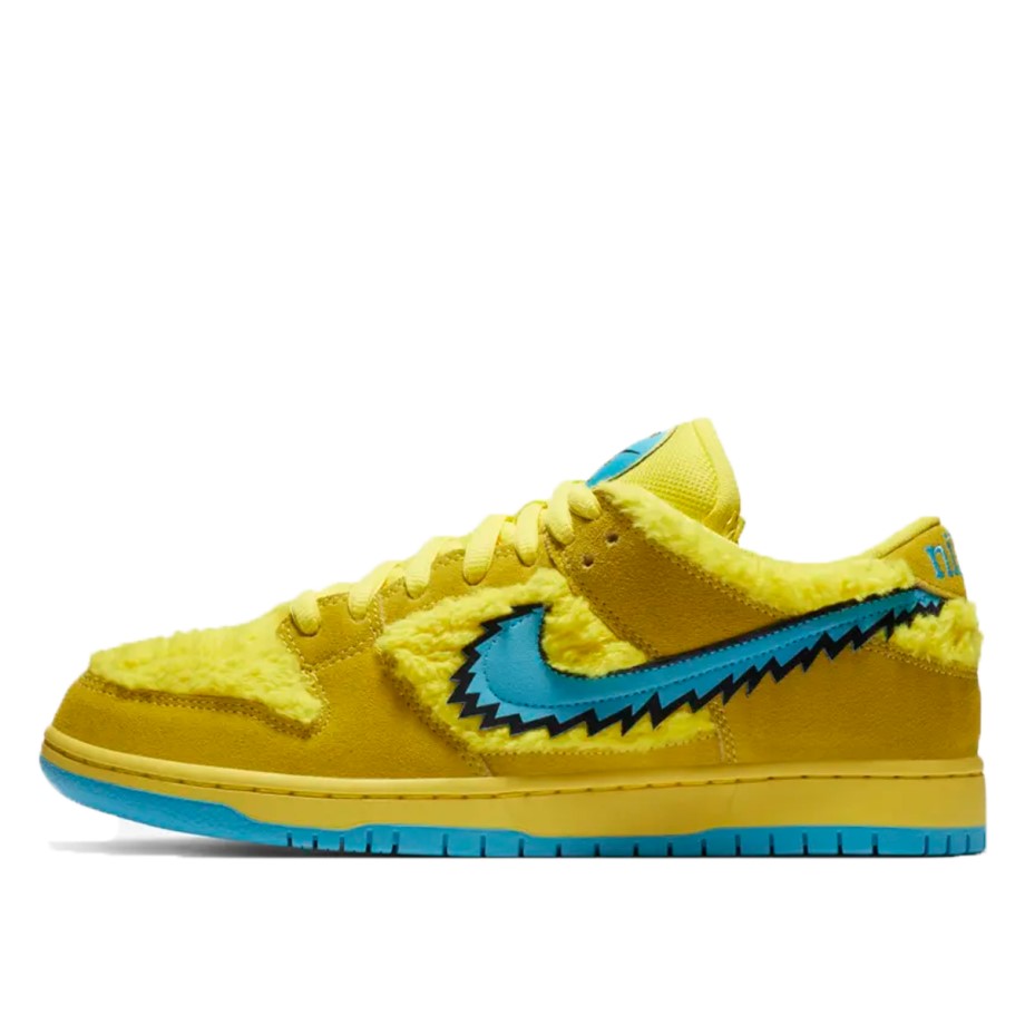SB Dunk Low x Grateful Dead Bears Yellow Klekt