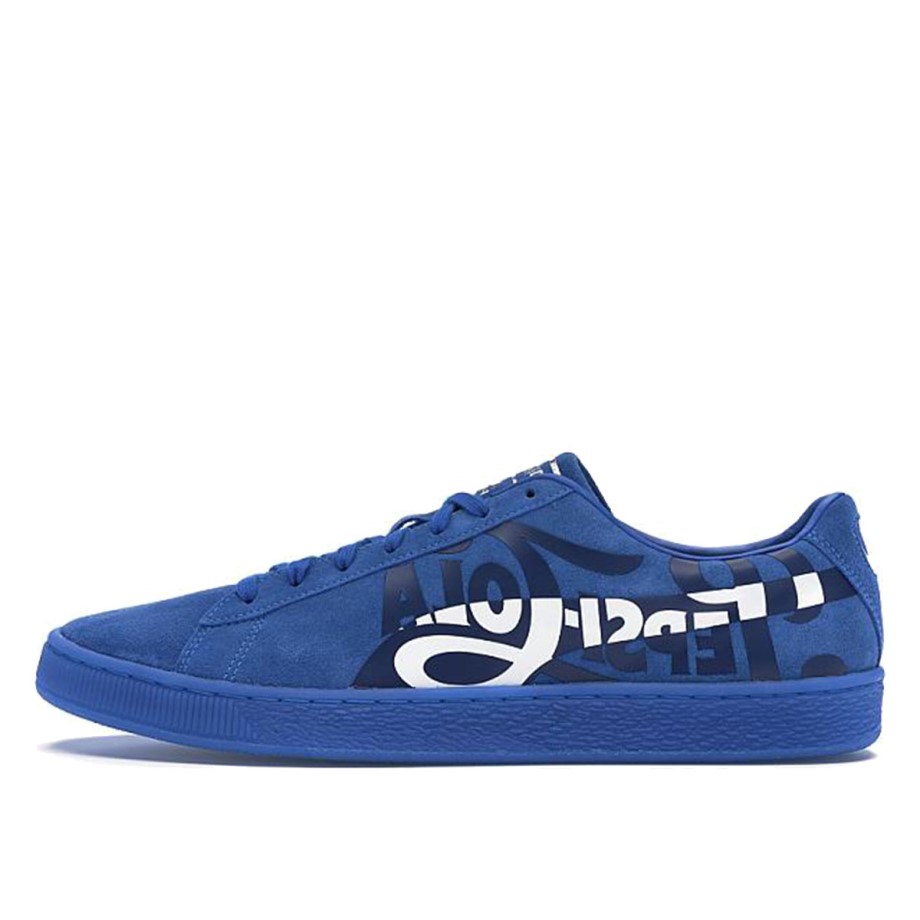 Suede Pepsi Blue Klekt