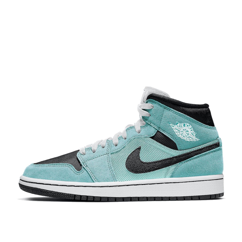 WMNS 1 Mid Aqua Blue Tint Klekt
