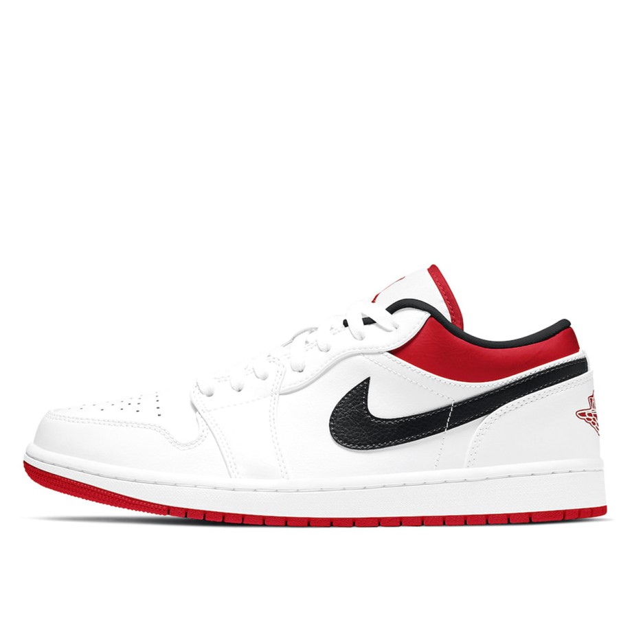 1 Low White University Red Black Klekt