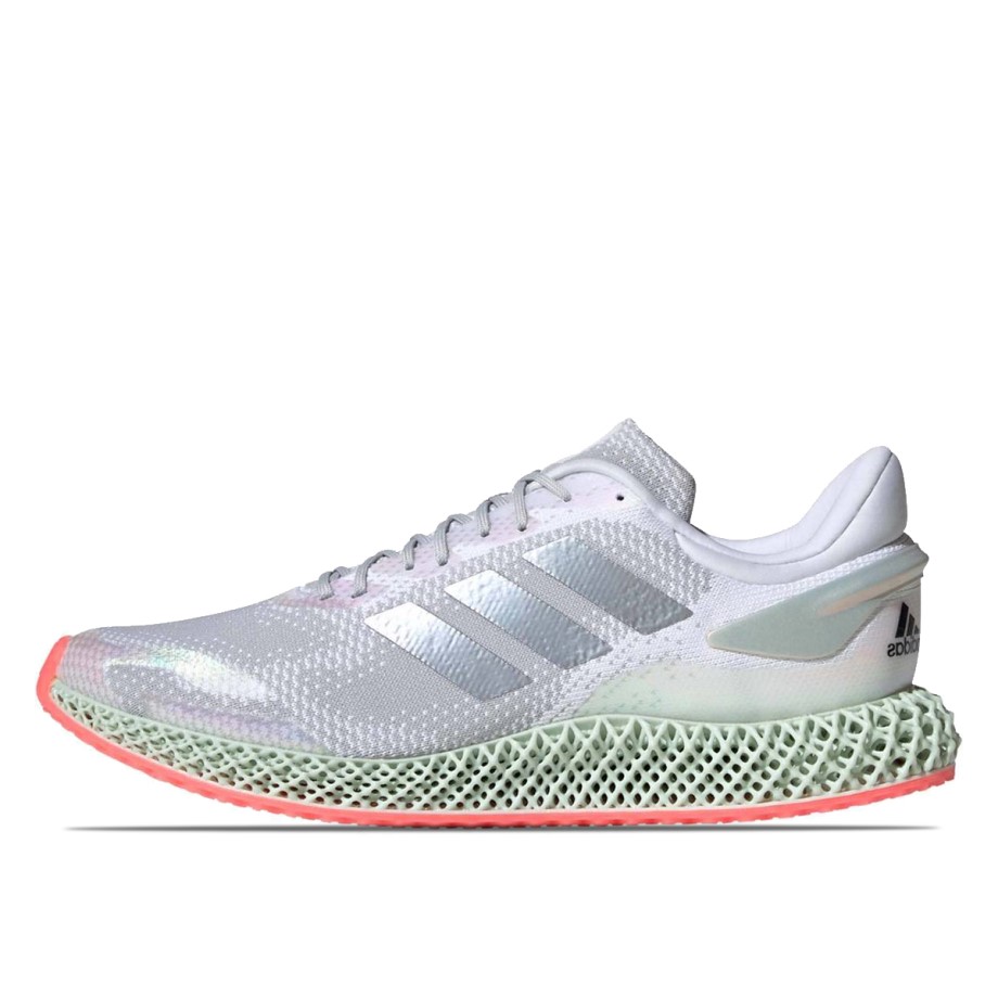 4D Run 1.0 White Signature Pink Klekt