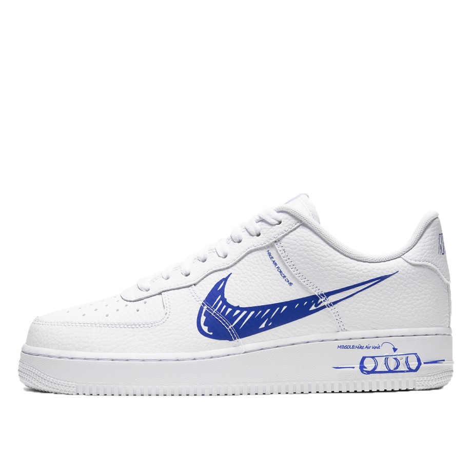 Air Force 1 Low Sketch White Royal Klekt