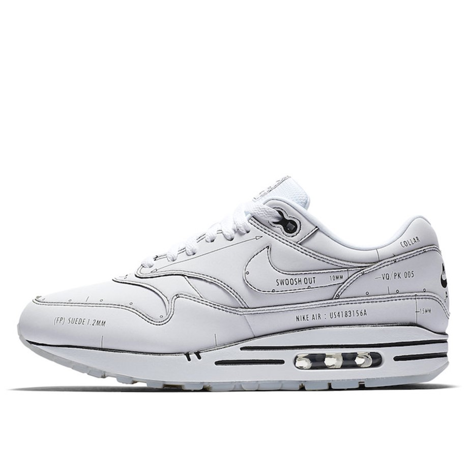 Air Max 1 Tinker White Schematic Klekt