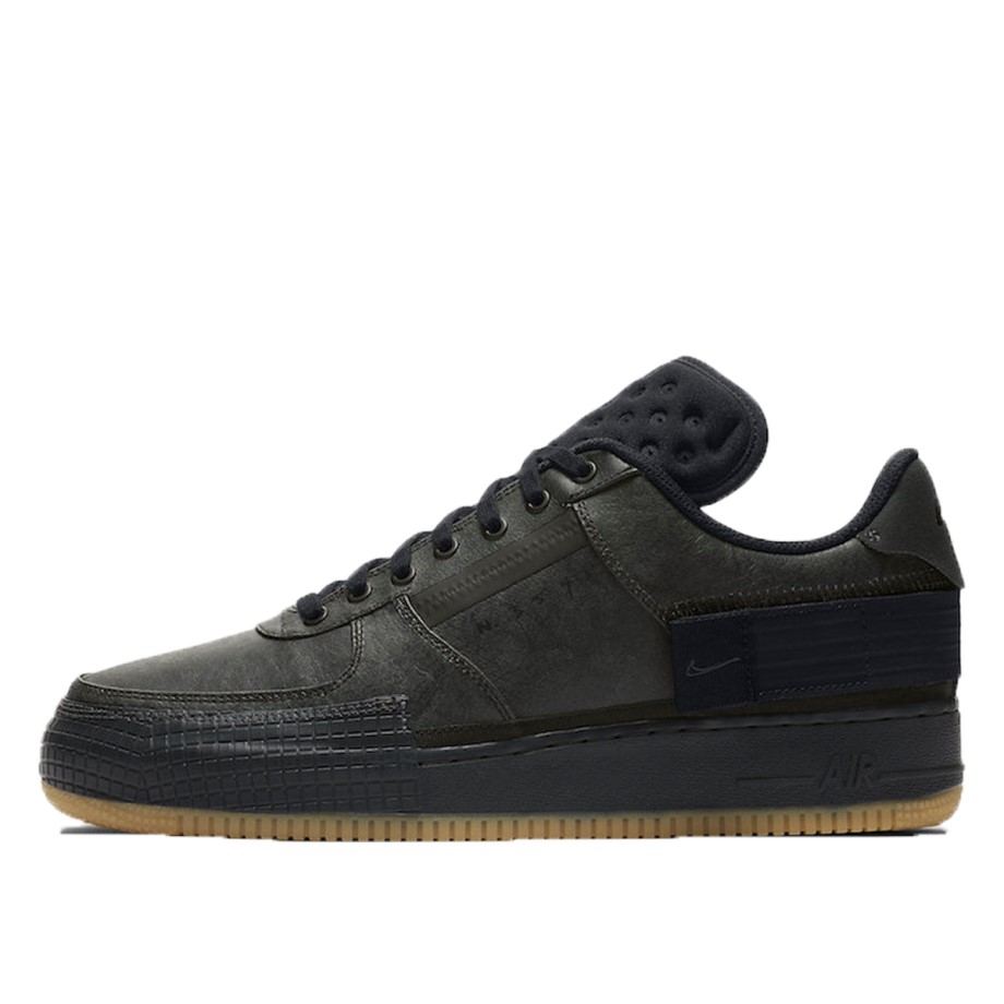 Klekt Air Force 1 Type Black Gum