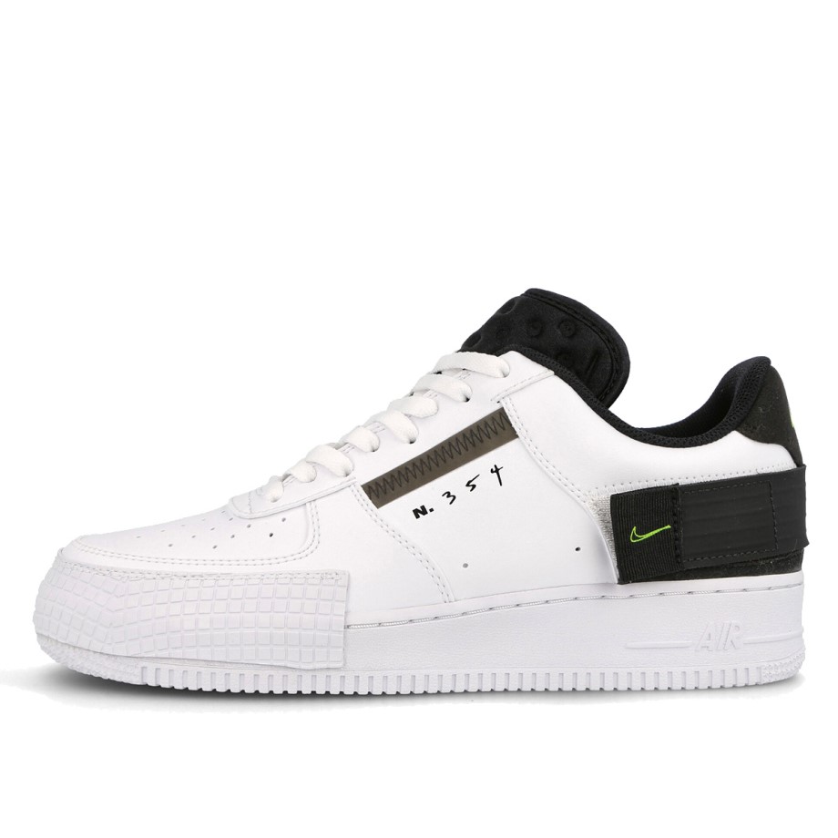 Klekt Air Force AF 1 Type White Volt