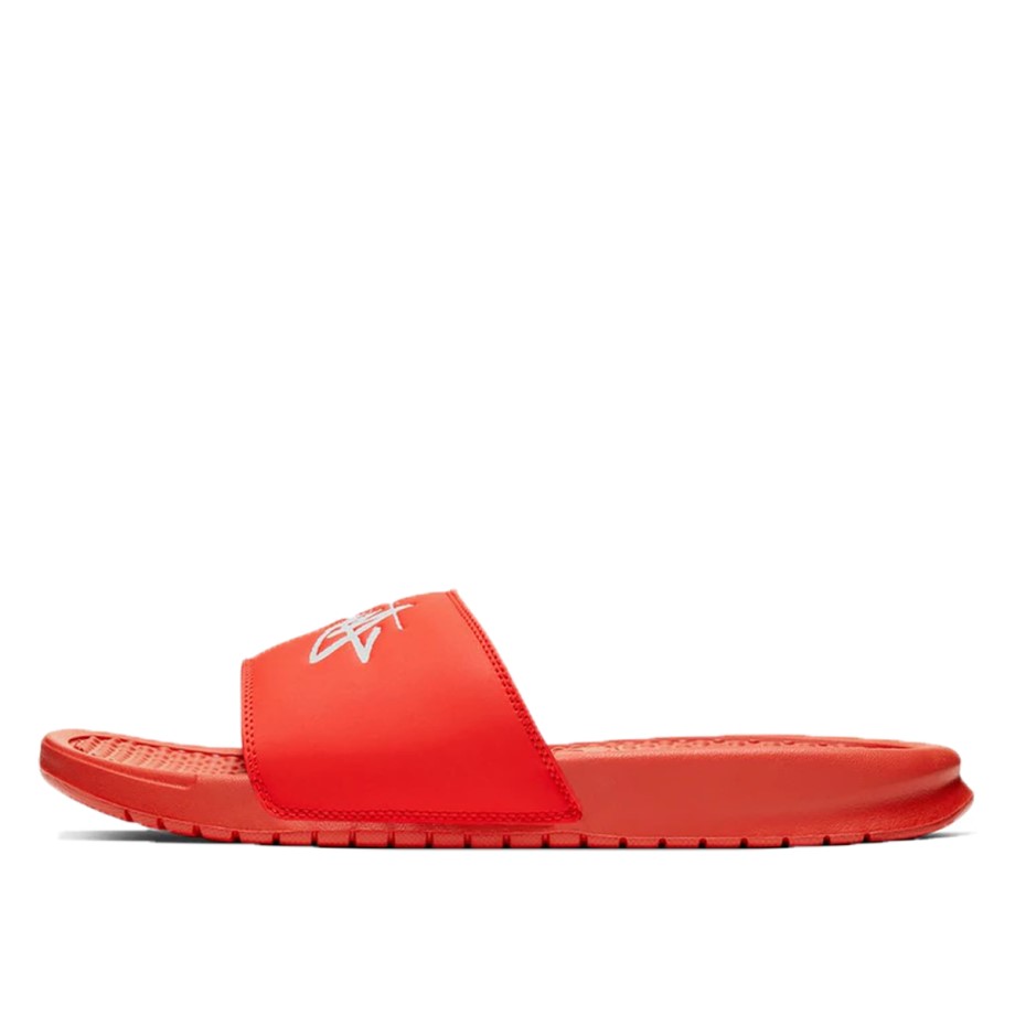 Klekt Benassi Stussy Habanero Red