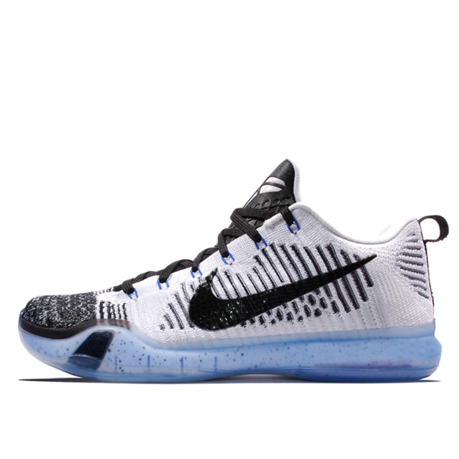 Klekt Kobe 10 Elite Low HTM Shark Jaw (White Black)