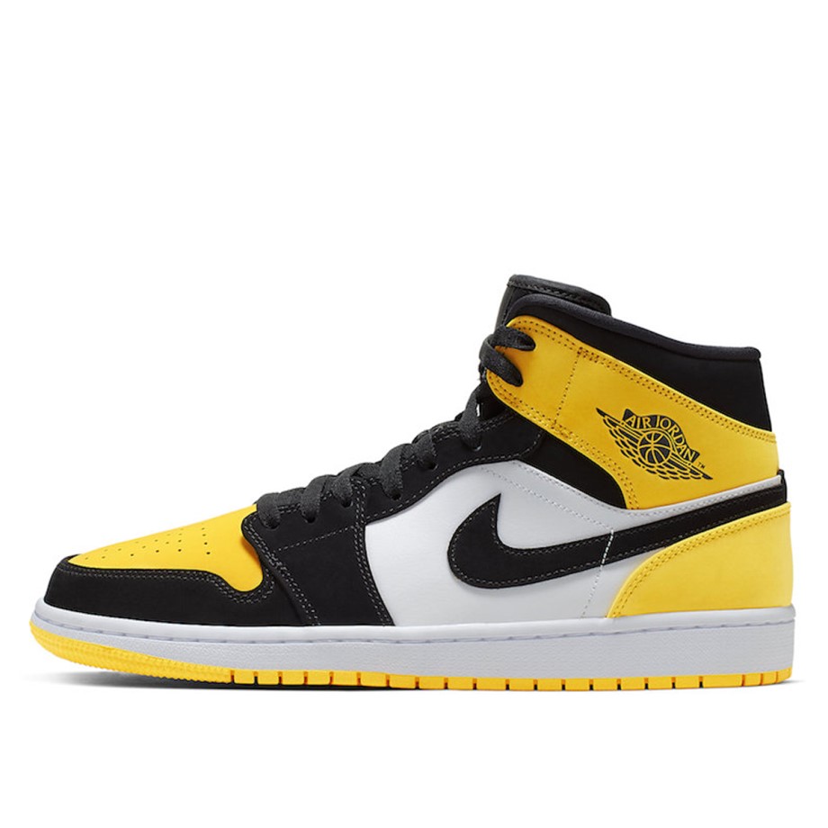 Klekt Nike AJ I 1 Mid Yellow Toe (Footasylum Exclusive)