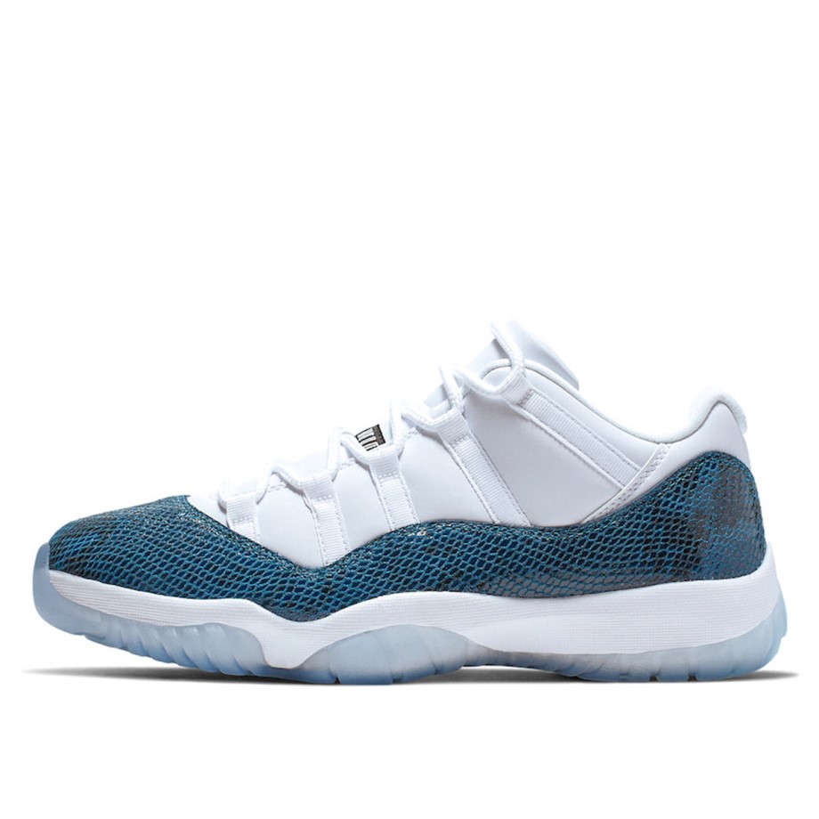 Klekt Nike AJ XI 11 Low Navy Blue Snakeskin
