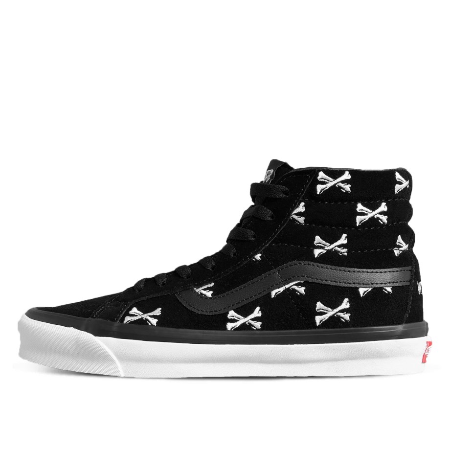 Klekt Sk8-Hi WTAPS Bones Black