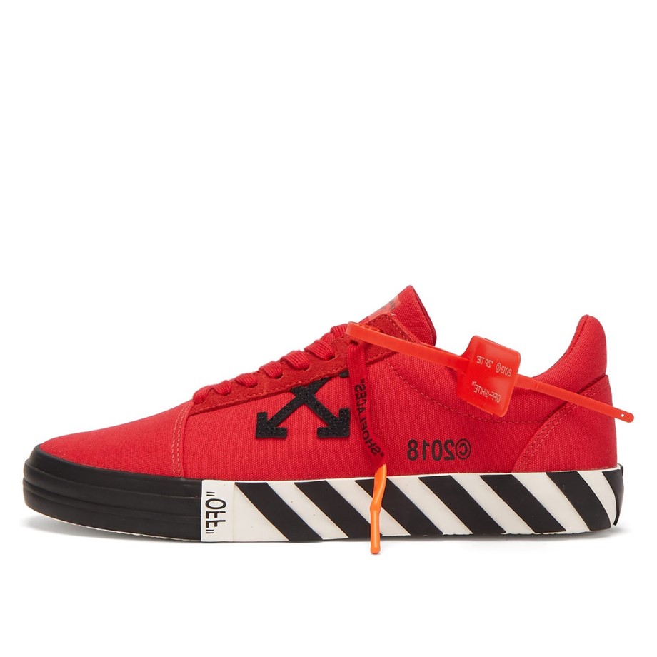 Klekt Vulc Low Top Sneakers Red