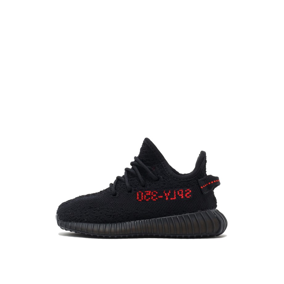 Klekt Yeezy Boost 350 V2 Baby Kids Black Red Bred Infant (I)