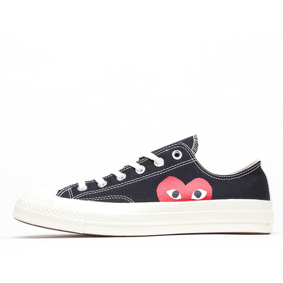 Klekt x Comme des Garcons CDG Chuck Taylor Low Black
