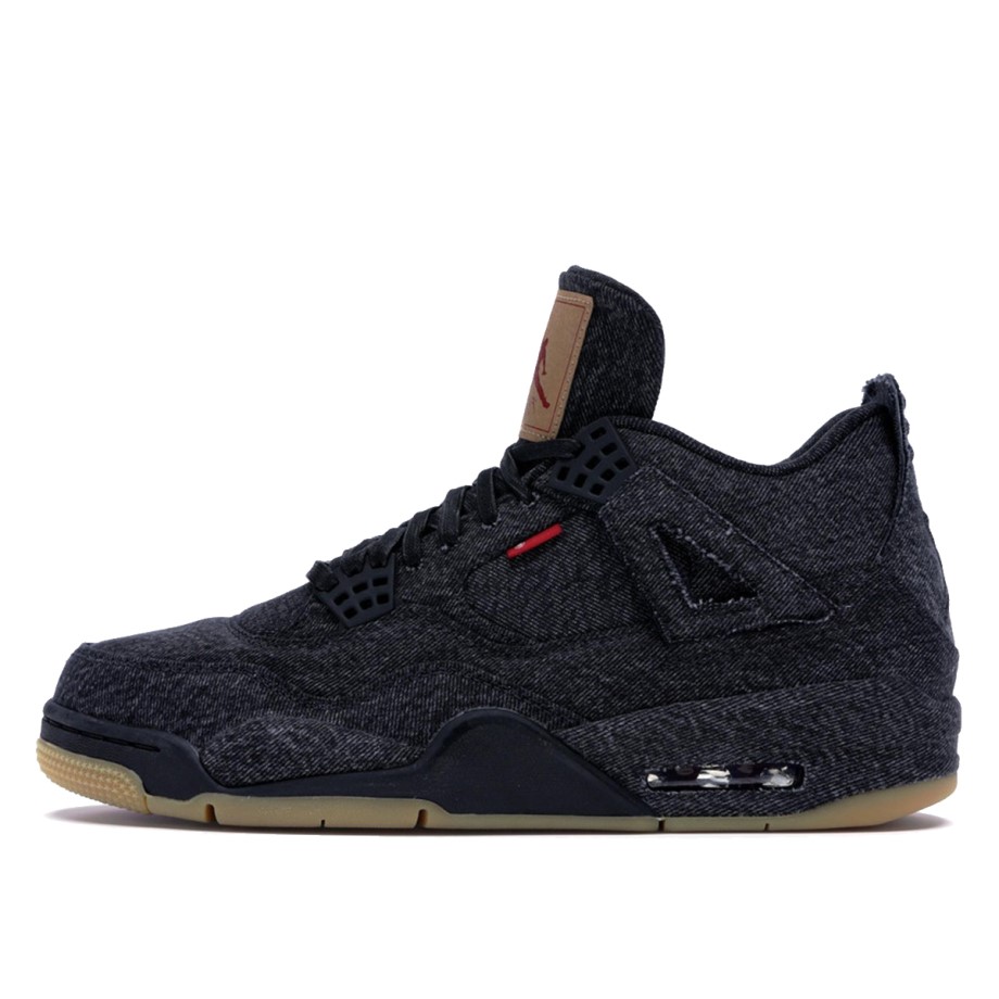 Klekt x Levis Nike AJ IV 4 Denim Levis Black/Black (Blank Tag)