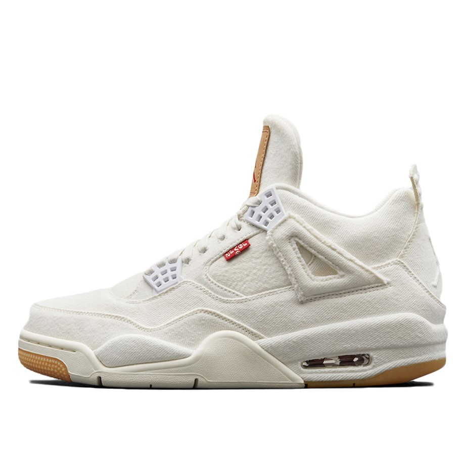 Klekt x Levis Nike AJ IV 4 Denim Levis White (With Levis Tag)
