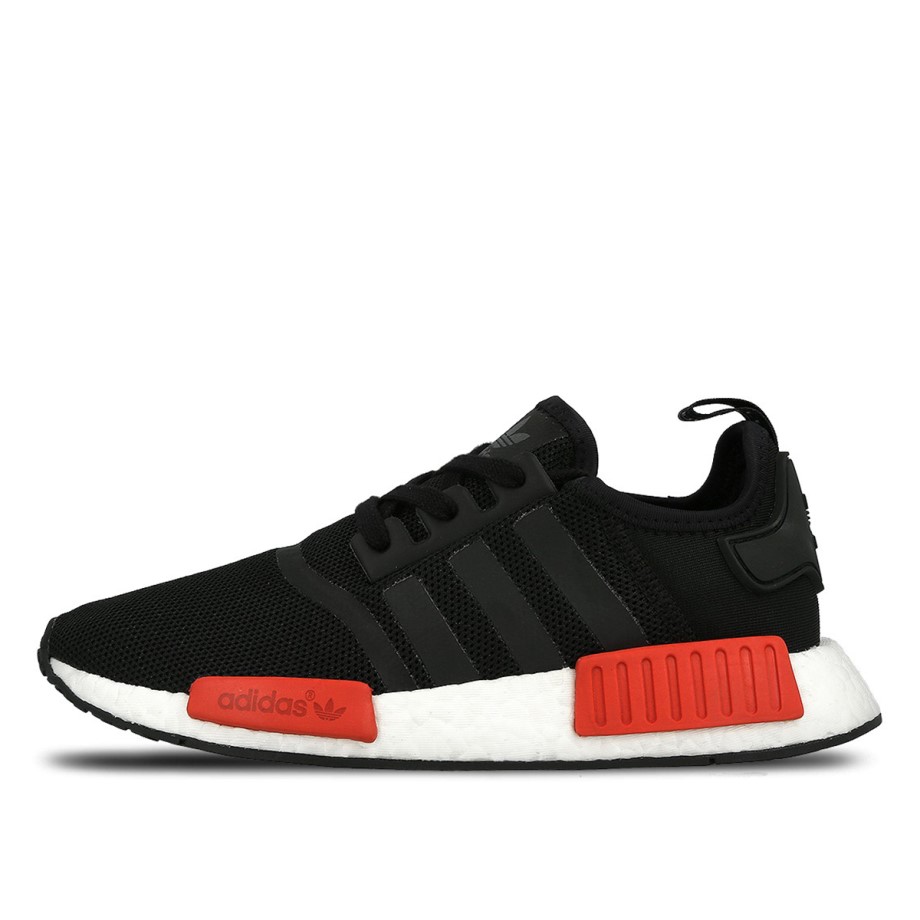 NMD R1 Black Red Klekt