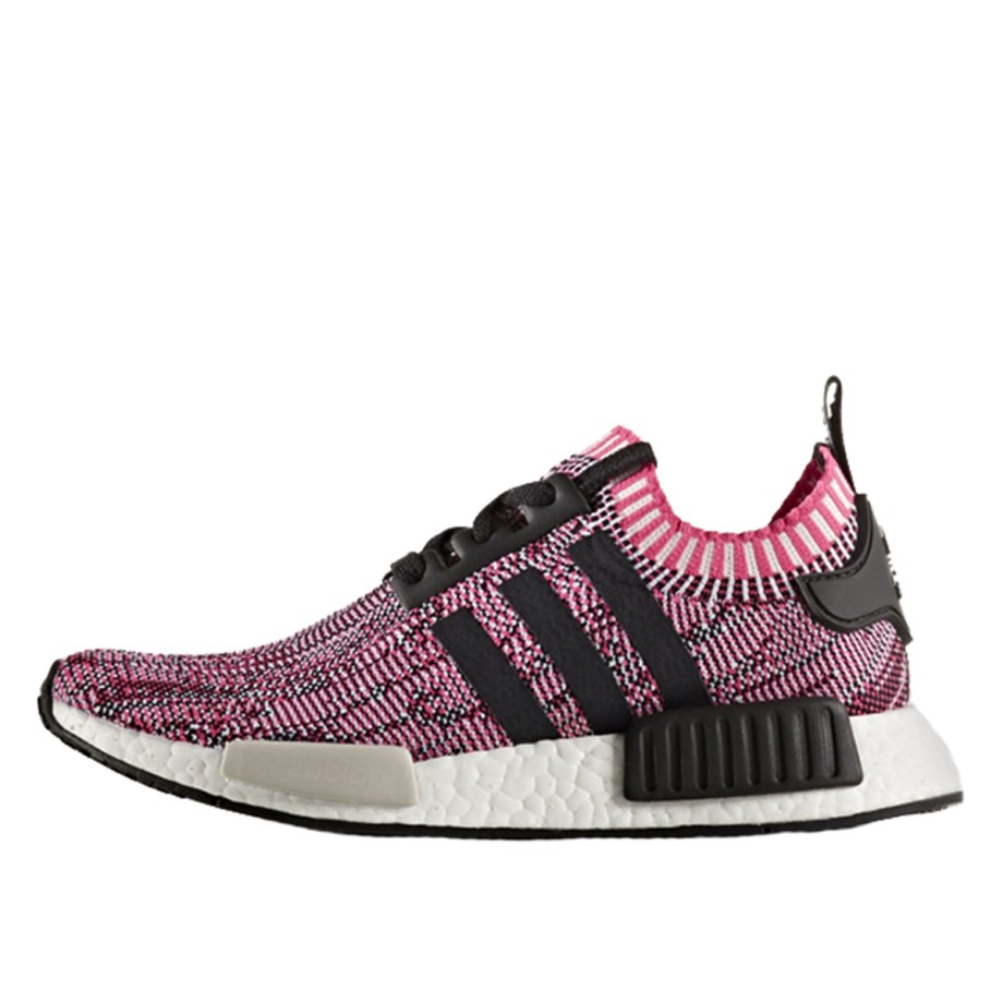 NMD R1 Primeknit (W) Shock Pink Camo Klekt