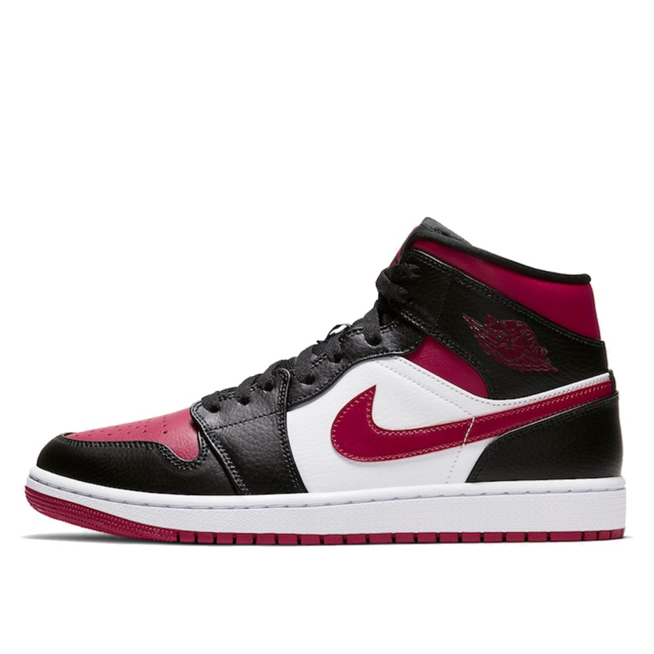 Nike AJ I 1 Mid Bred Toe Klekt
