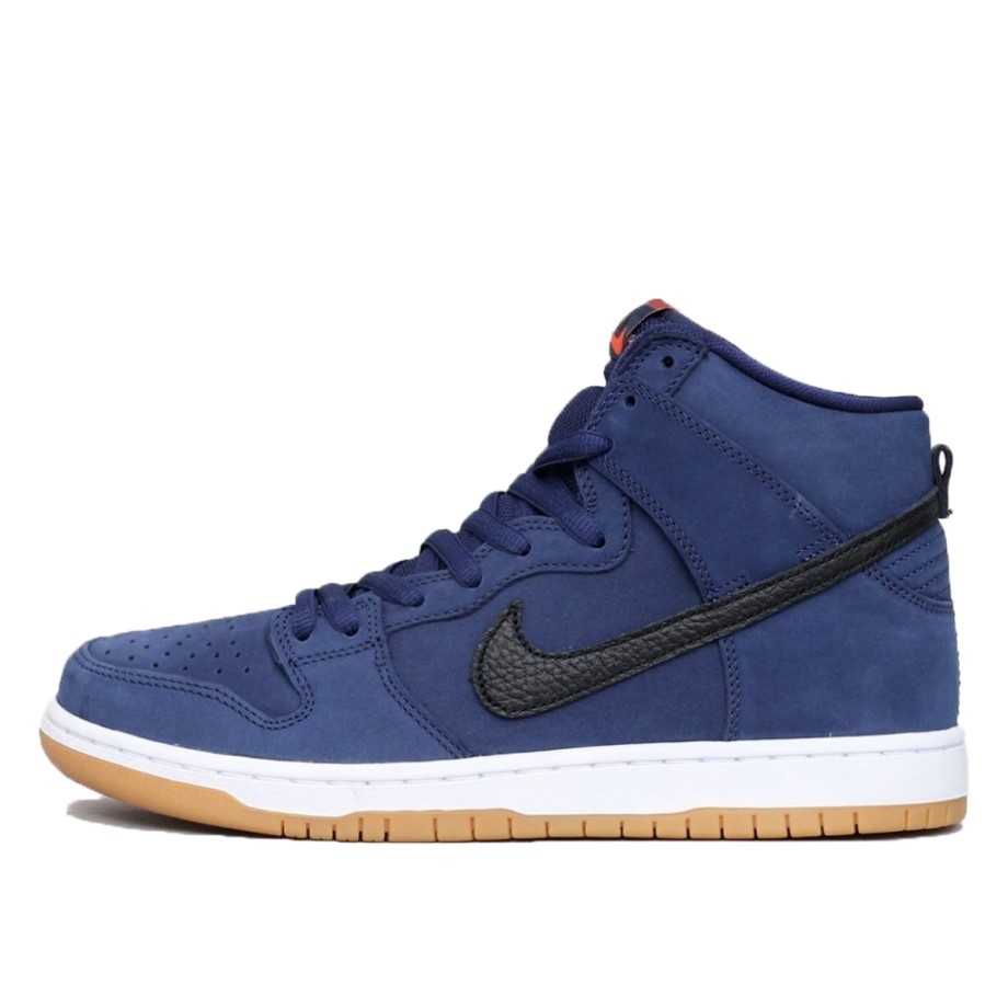 SB Dunk High Pro ISO Midnight Navy Klekt