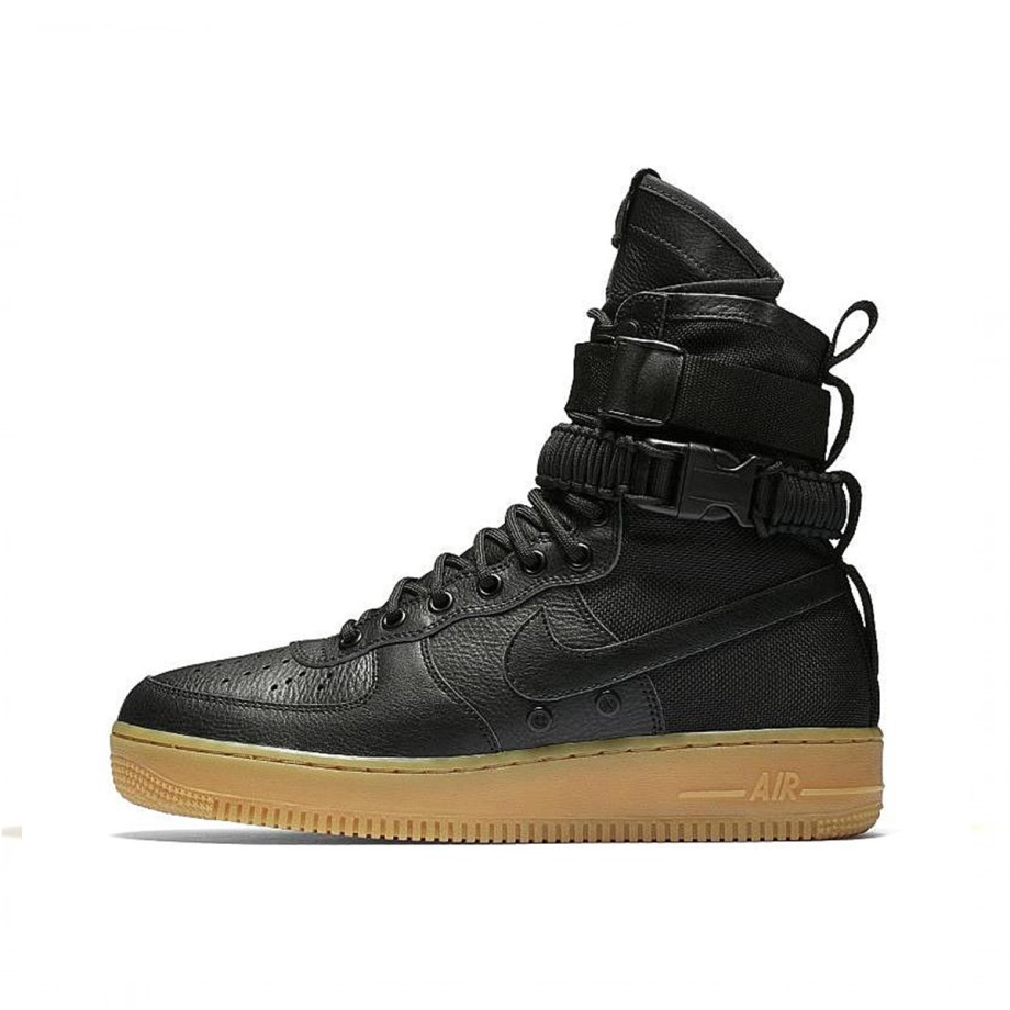 SF Special Field Air Force 1 Black Gum Klekt