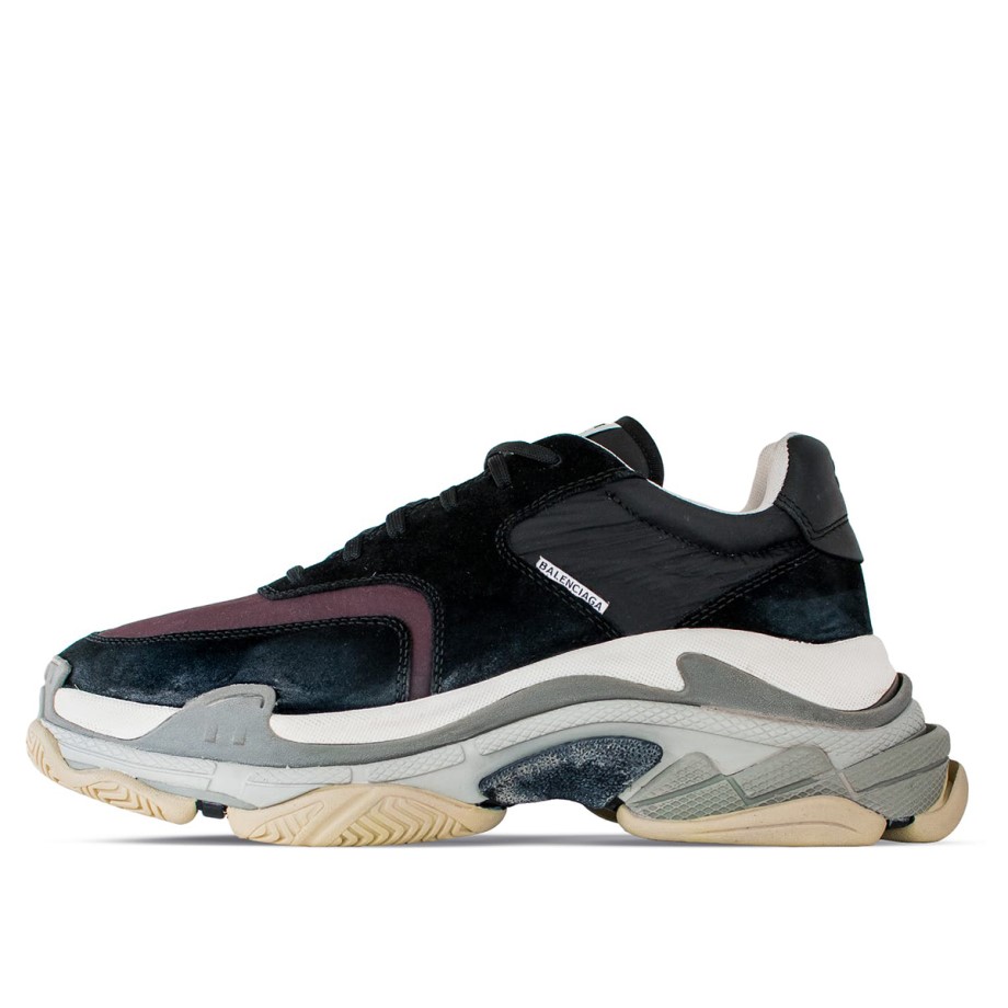 Triple S Black Burgundy Klekt