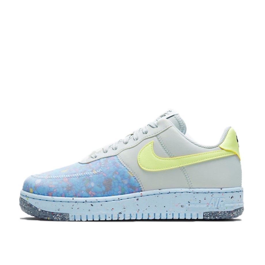 WMNS Air Force 1 Crater Pure Platinum Barely Volt Klekt