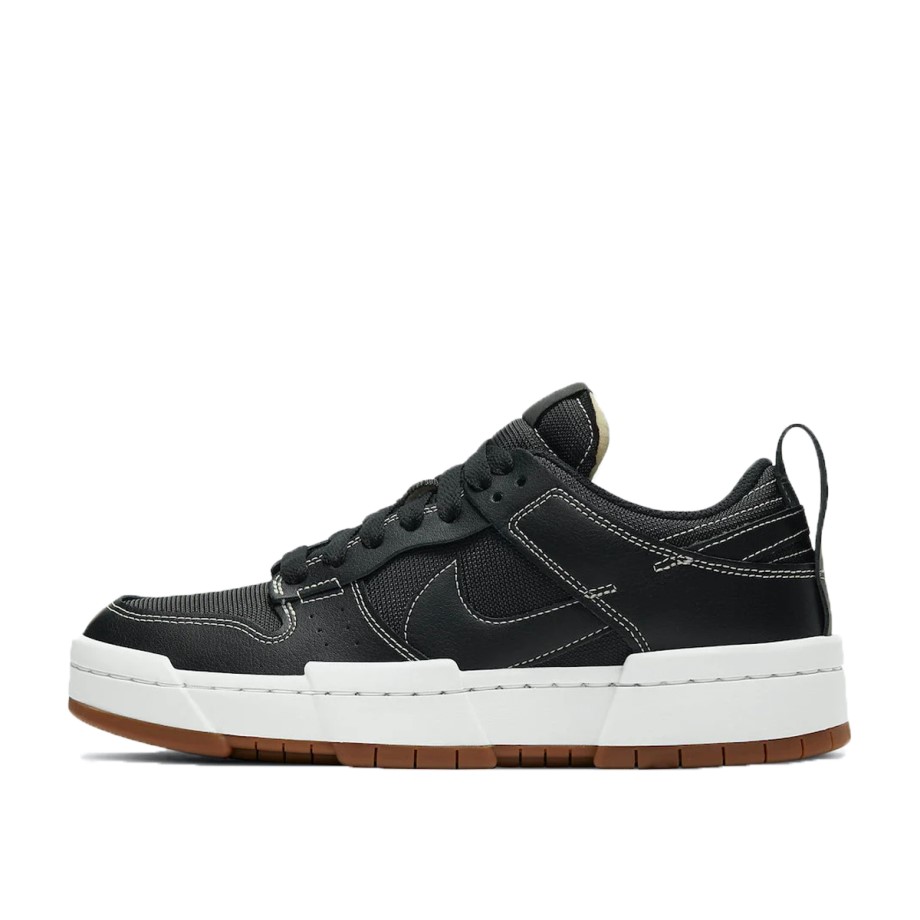 WMNS Dunk Low Disrupt Black White Gum Klekt