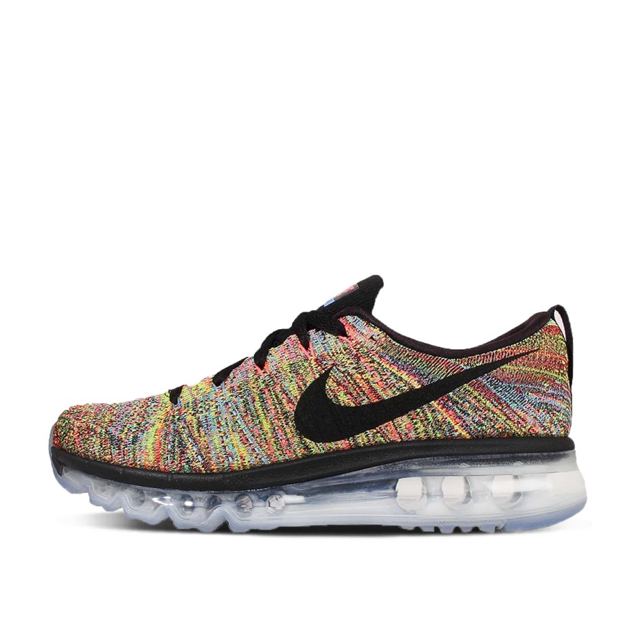 WMNS Flyknit Air Max Multi-Color Chalk Blue Hyper Orange Klekt