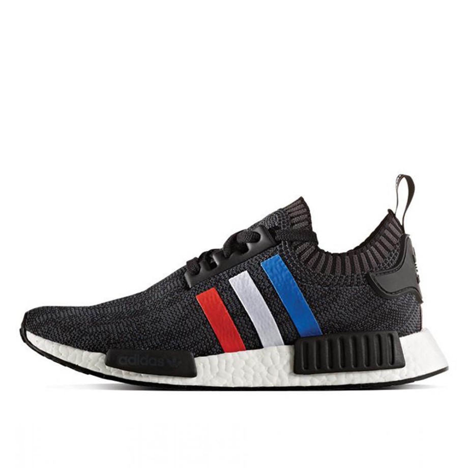 NMD R1 PK Tri Color Colour Stripes Black Klekt