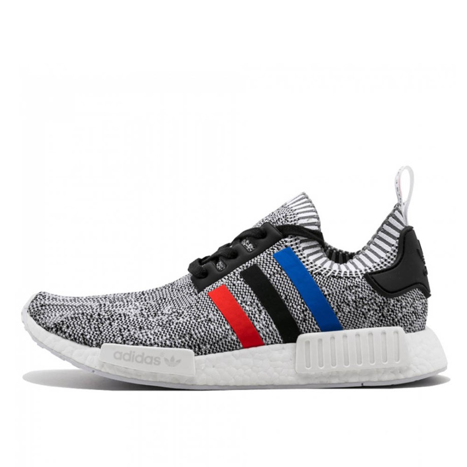 NMD R1 PK Tri Color Colour Stripes White Grey Klekt