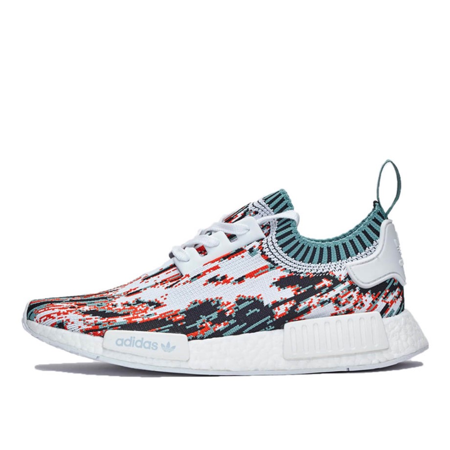 NMD R1 SNS Sneakersnstuff Datamosh Collegiate Orange Klekt