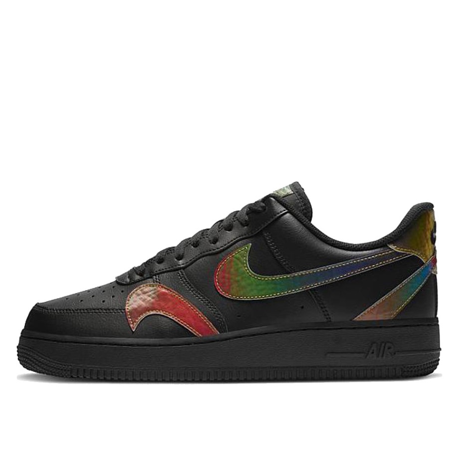 Air Force 1 07 LV8 Misplaced Swoosh Black Klekt