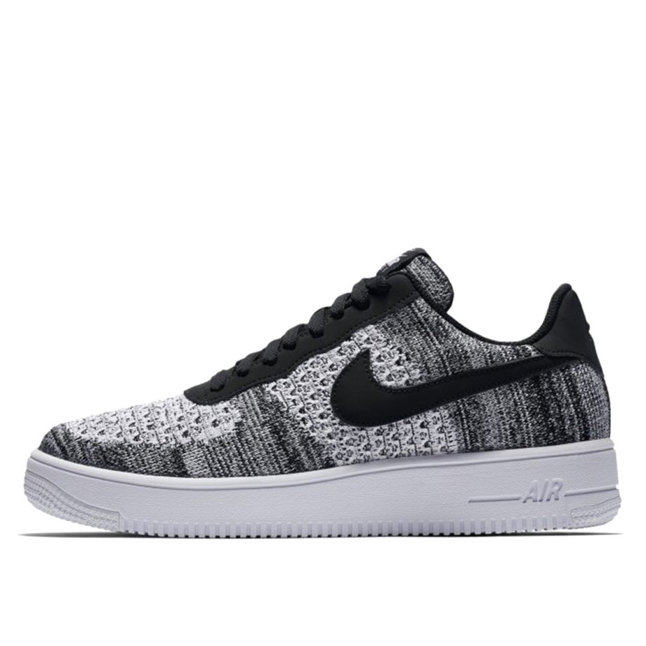 Air Force 1 Flyknit 2 Black Pure Platinum Klekt