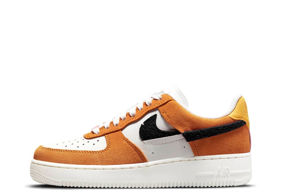 Air Force 1 LXX WMNS Orange Maroon Klekt