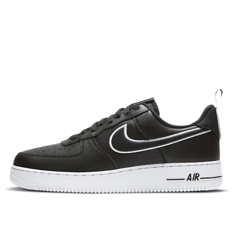 Air Force 1 Patches Black White Klekt