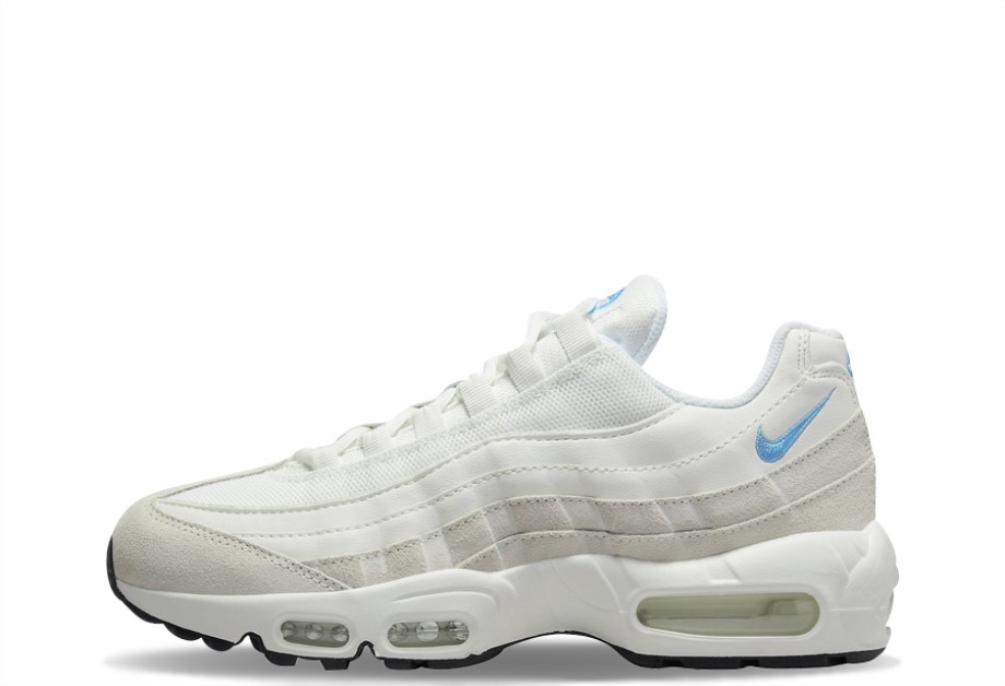 Air Max 95 WMNS White University Blue Klekt