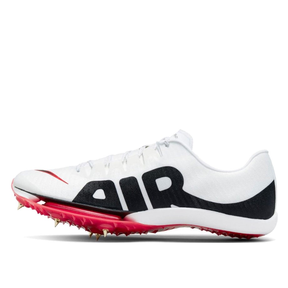 Air Zoom Maxfly More Uptempo White Black University Red Klekt